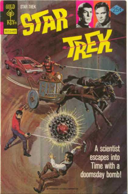 Star Trek 36 - Doomsday Bomb - Scientist Escapes - Chariot - Spock - Kirk
