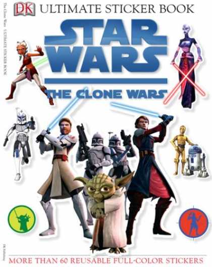 Star Wars Books - Star Wars: The Clone Wars (Ultimate Sticker Books)
