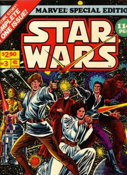 Star Wars Books - Star Wars, Marvel Special Edition, Vol 1, #3 (OVERSIZED BOOK)