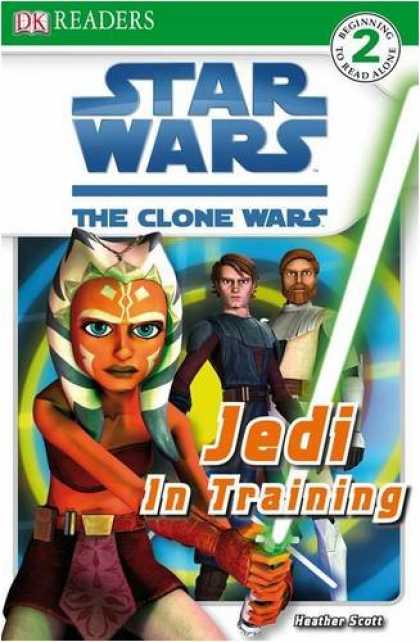 Star Wars Books - Star Wars Clone Wars Jedi in Training (DK Readers Level 2)