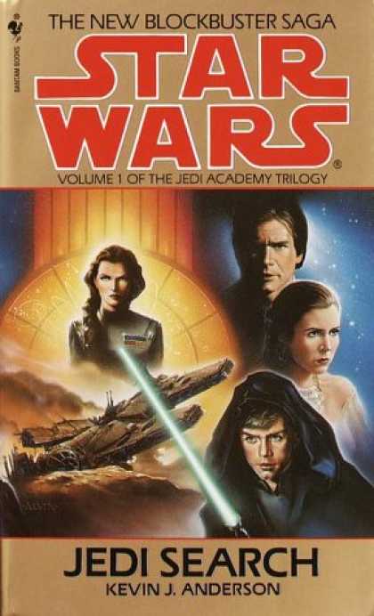 Star Wars Books - Jedi Search (Star Wars: The Jedi Academy Trilogy, Vol. 1)