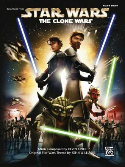 Star Wars Books - Star Wars the Clone Wars: Piano Solos