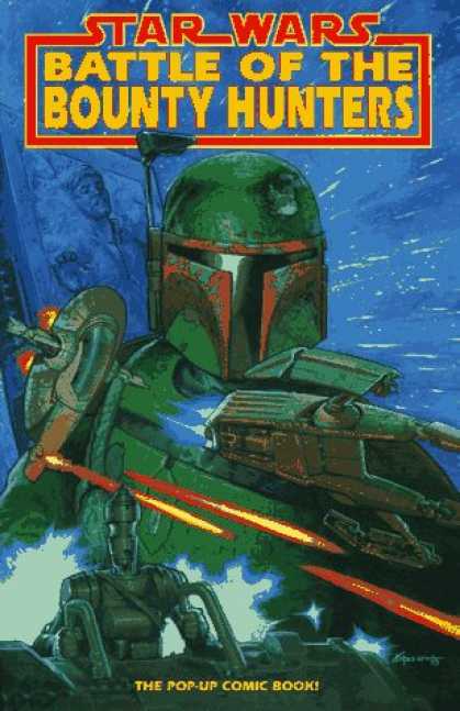 Star Wars Books - Battle of the Bounty Hunters (Star Wars) [Pop-up Comic Book]