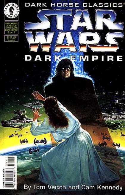 Star Wars: Dark Empire 3 - Space - War - Ghost - Star Ships - Battle Ships - Dave Dorman