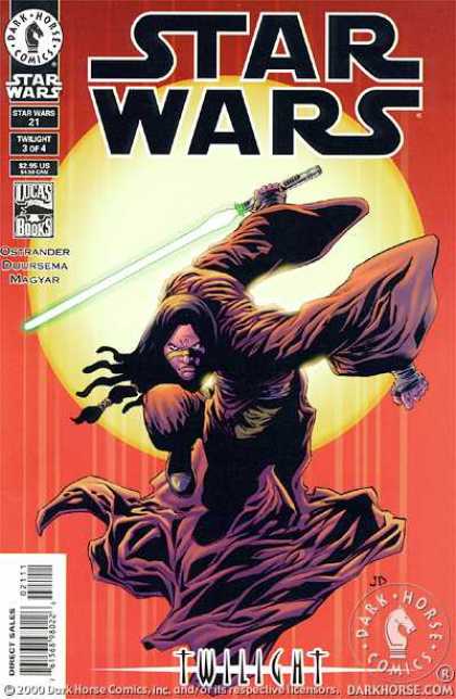 Star Wars 21 - Twilight - Light Saber - Dark Horse - 3 Of 4 - Battle - Jan Duursema, Terry Austin