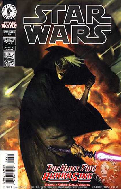 Star Wars 30 - Fire - Witch - Mythology - Gray Hair - Hood - Bob Wiacek, Carmine Infantino