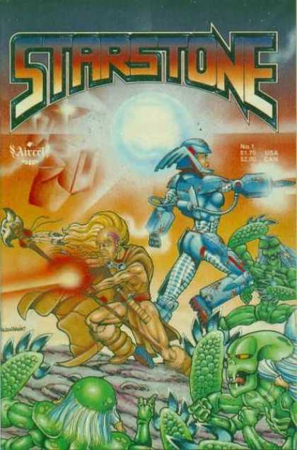 Starstone 1 - Aliens - Robots - Staff - Planet - Lasers