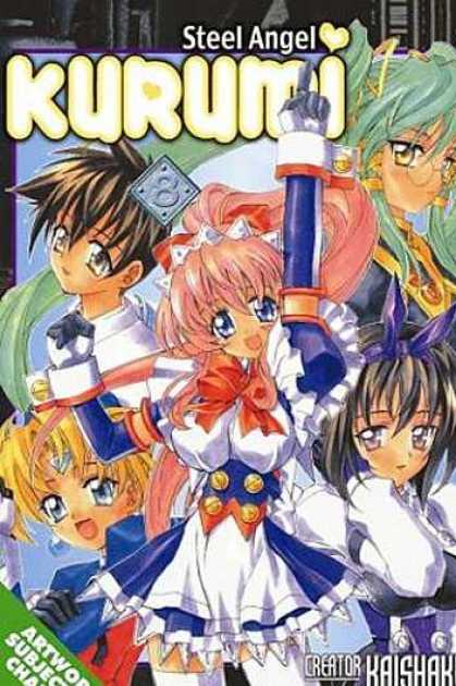 Steel Angel Kurumi 8 - Maid - Magical Girl - Pink - Girls - Blue