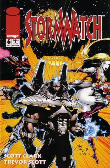 Stormwatch 6 - Armor - Space - Scott Clark - Trevor Scott - Bryan Hitch