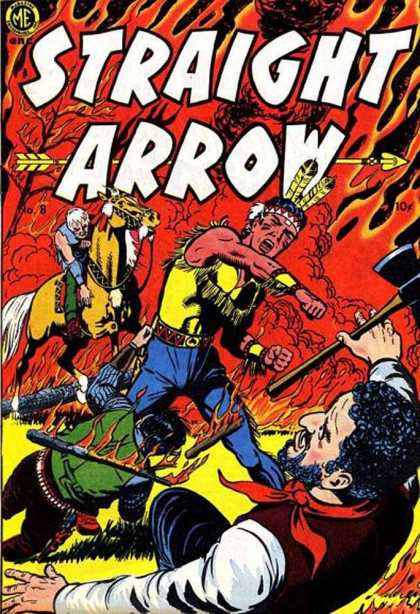 Straight Arrow 8 - Time Of War - Battle - Cowboy Vs Indian - Fire - Rampage