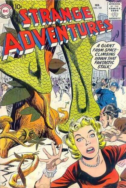 Strange Adventures 101 - Women - Policeman - Men - Giant Feet - Tree