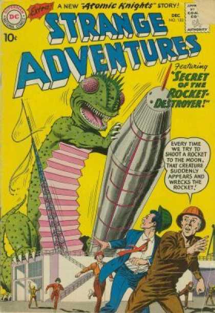 Strange Adventures 123 - Monster - Leather - Peolpe - Building - Street - Murphy Anderson