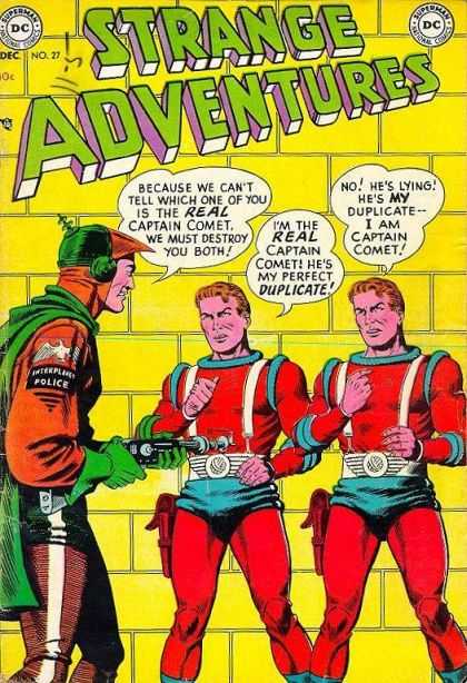 Strange Adventures 27 - Interplanetary Police - Duplicate - Captain Comet - Dc - Superman