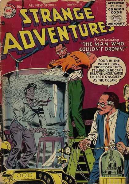 Strange Adventures 68 - Drown - Salt - Professor - Bag - Experiment