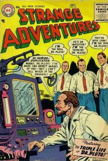 Strange Adventures 70 - Triple - Life - Dr Pluto - Exact - Impostor