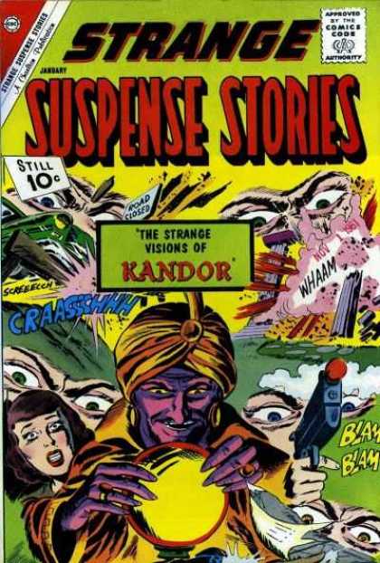 Strange Suspense Stories 57 - Vandor - Strange Stories - Suspense Stories - Kandor - Crystal Ball