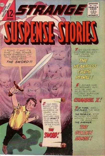 Strange Suspense Stories 73