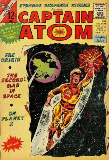 Strange Suspense Stories 75 - Captain Atom - The Origin - Approved Comic Code - Second Man - Origin Issue