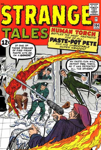 Jack Kirby Strange Tales 104 - Jack Kirby