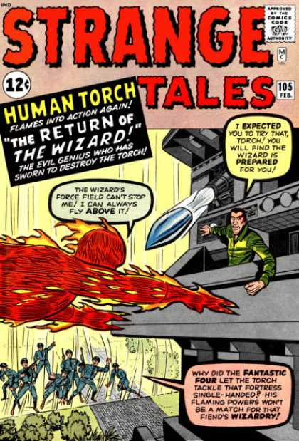 Jack Kirby Strange Tales 105 - Jack Kirby