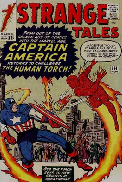 Dick Ayers, Jack Kirby Strange Tales 114 - Dick Ayers, Jack Kirby