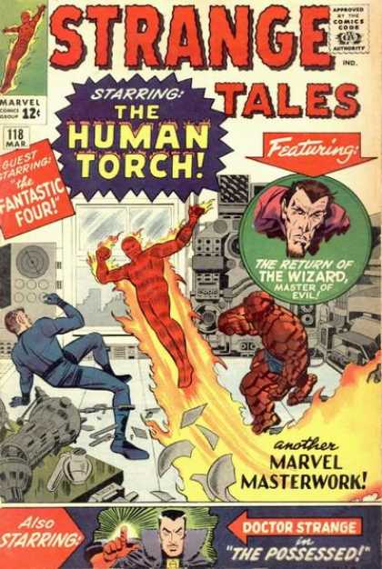 Charles Stone, Jack Kirby Strange Tales 118 - Charles Stone, Jack Kirby