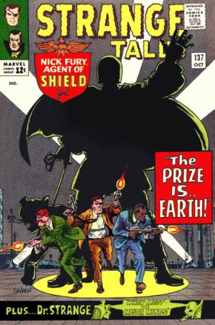 Nick Fury - Gun - Guns - John Severin Strange Tales 137 - Nick Fury - Gun - Guns - John Severin