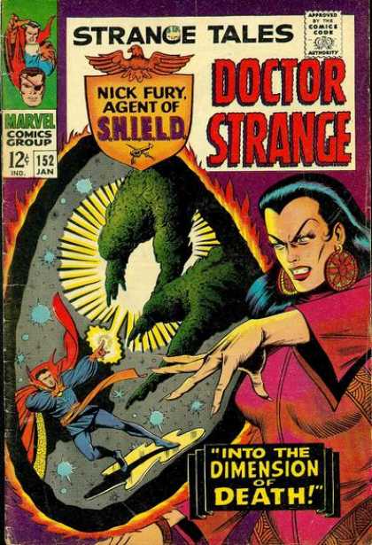 Bill Everett Strange Tales 152 - Bill Everett