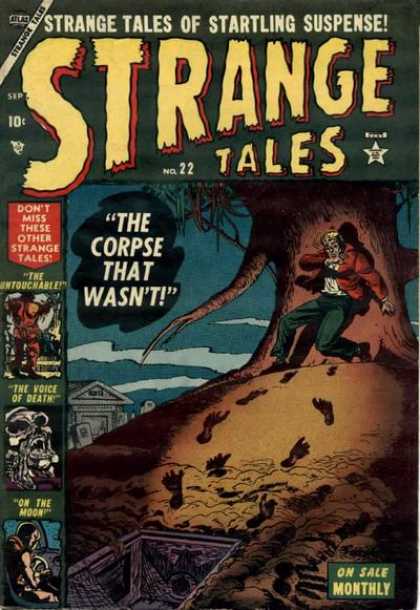 Strange Tales 22 - Startling Suspense - Corpse - The Voice Of Death - On The Hook - Night