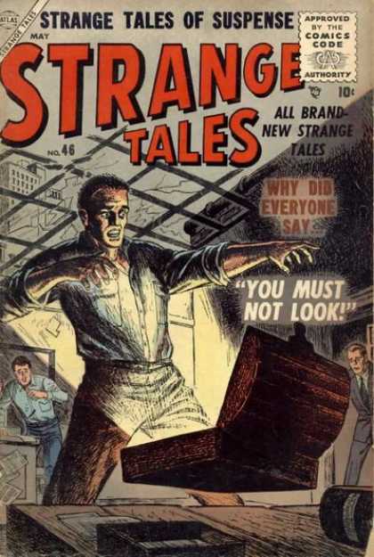 Strange Tales 46 - Zombie - Chest - Eery Light - Floating Box - You Must Not Look