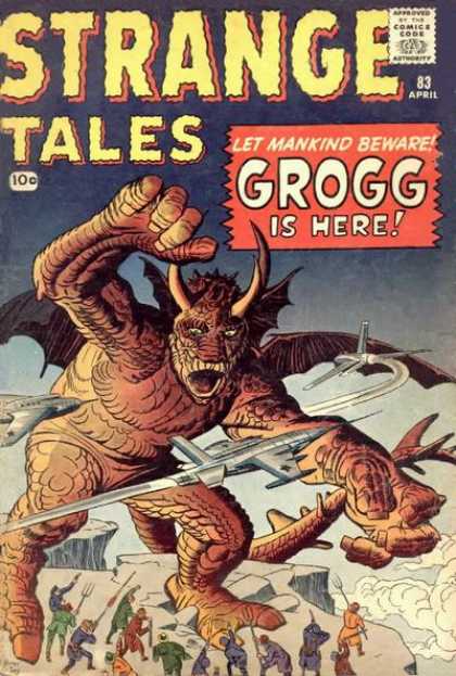 Airplanes - Mob - Pitchforks - Cliff - Grogg Is Here Strange Tales 83 - Airplanes - Mob - Pitchforks - Cliff - Grogg Is Here