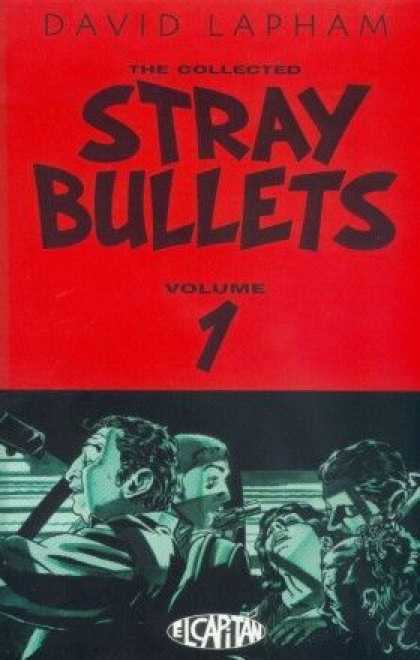 Stray Bullets 1 - Car - Gun - Escape - Dead Person - Highway - David Lapham, Janet Jackson