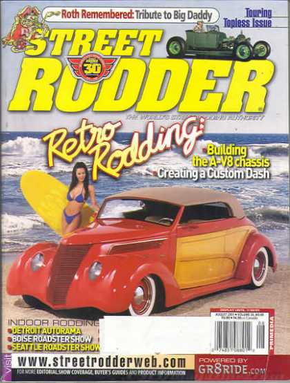 Street Rodder - August 2001