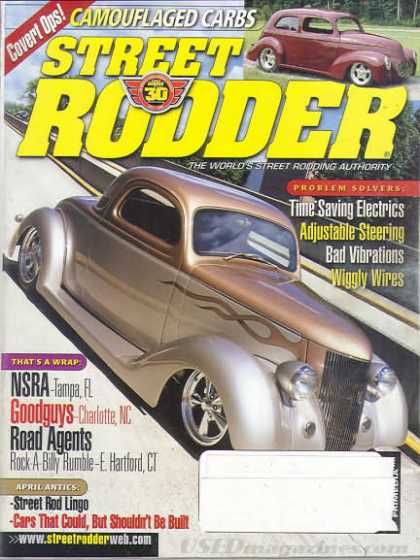Street Rodder - April 2002