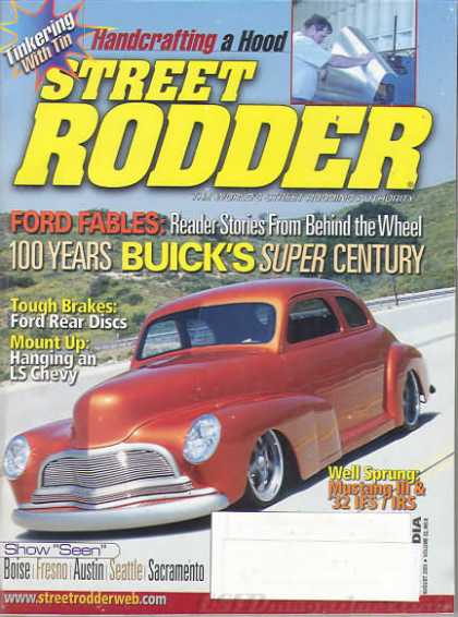 Street Rodder - August 2003