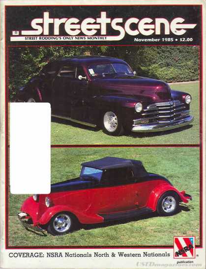 Street Scene - November 1985