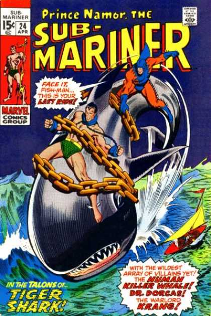 Sub-Mariner (1968) 24 - John Buscema