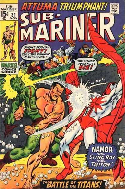 Sub-Mariner (1968) 31 - Sal Buscema