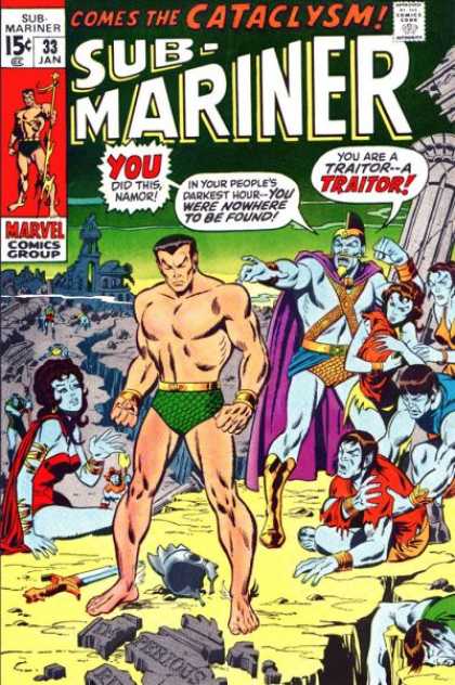 Sub-Mariner (1968) 33 - Sal Buscema