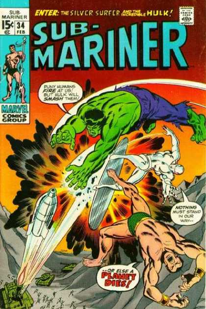 Sub-Mariner (1968) 34 - Sal Buscema