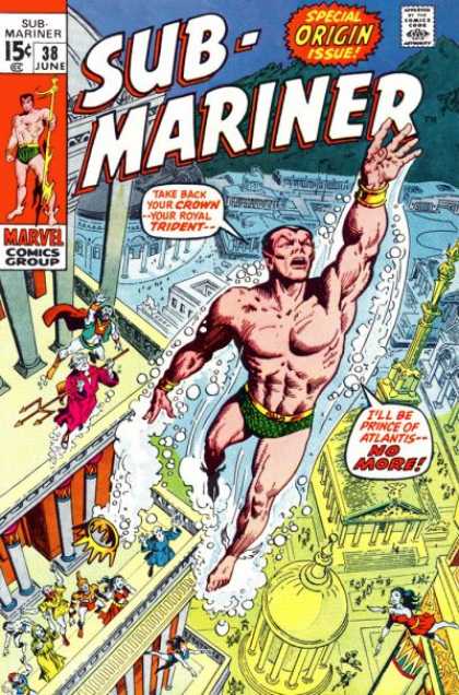 Sub-Mariner (1968) 38 - John Severin