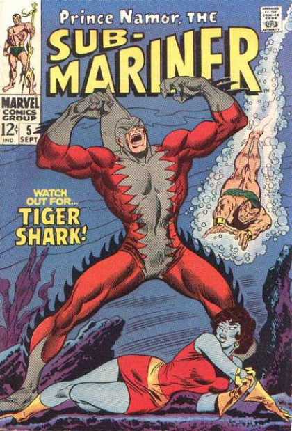 Sub-Mariner (1968) 5 - John Buscema