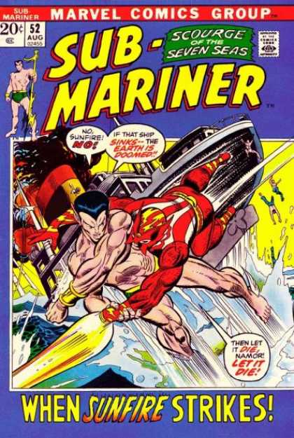 Sub-Mariner (1968) 52 - Joe Sinnott