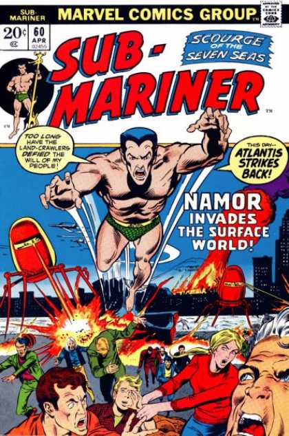 Sub-Mariner (1968) 60 - Joe Sinnott, Richard Buckler