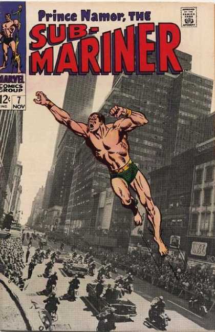 Sub-Mariner (1968) 7 - John Buscema