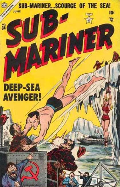 Submariner 34 - Deep-sea Avenger - Captive - Ice - Submarine - Boat