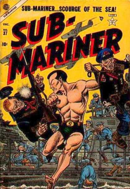 Submariner 37 - Scourge Of The Sea - Airplane - Gun - Navy - Ship