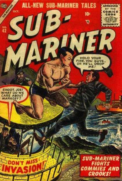 Submariner 42 - Hero - Villain - Sea - Ship - Attack