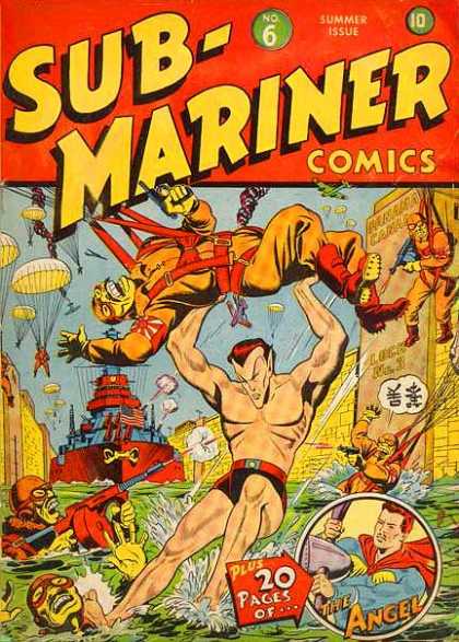 Submariner 6 - Harnesses - Machine Gun - Monster - Parachutes - Skyscraper