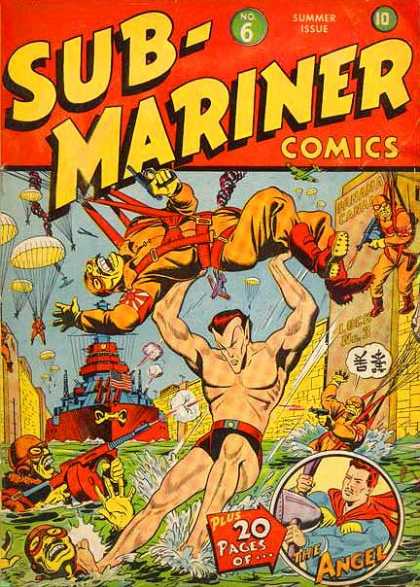 Submariner 6 - Harnesses - Machine Gun - Monster - Parachutes - Skyscraper